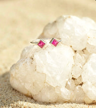 Load image into Gallery viewer, Sterling Silver Ruby Ring