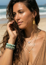 Load image into Gallery viewer, Ilayda Brass Goddess Earrings