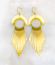 Load image into Gallery viewer, GODDESS FRINGE EARRINGS